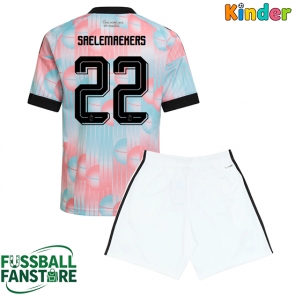 Belgien Alexis Saelemaekers #22 Replik Auswärtstrikot Kinder WM 2026 Kurzarm (+ Kurze Hosen)